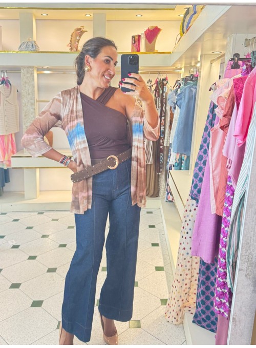 Pantalón vaquero fino con...