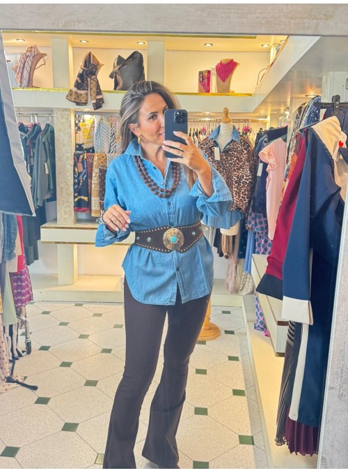 Camisa vaquera clásica