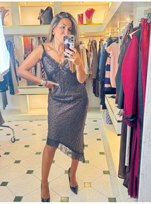 Conjunto lencero leopardo y...